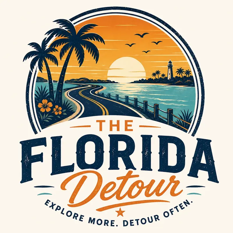 Regional Florida illustration; not an image of every stop on this itinerary